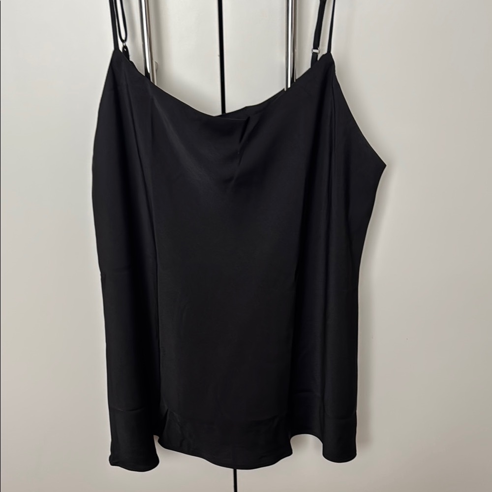 NWT Black Women's Slip Top